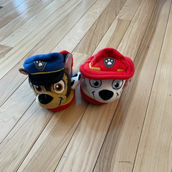 Paw Patrol Chase and Marshall Slippers - Picture 1 of 4
